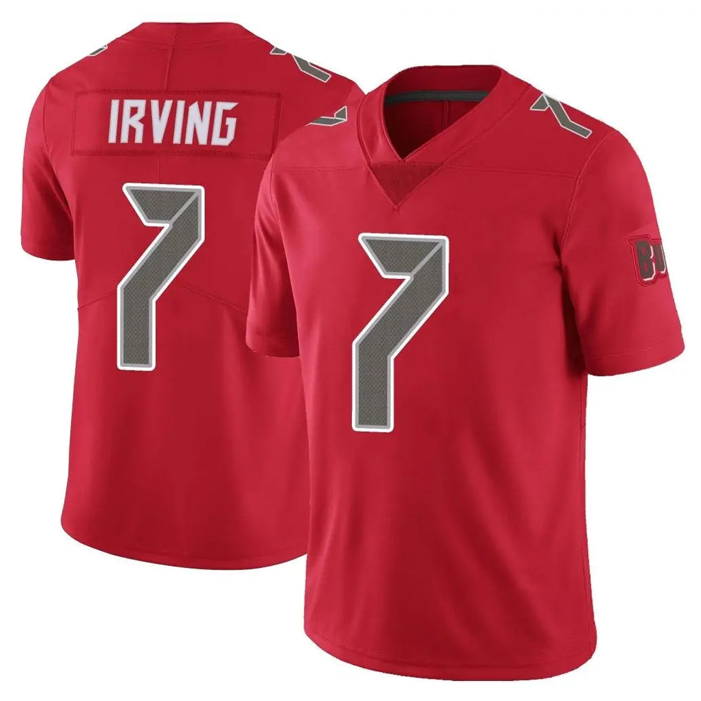 Kdoa TB.Buccaneers #7 Bucky Irving Player Red Limited Color Rush Home Game Stitched Jerseys