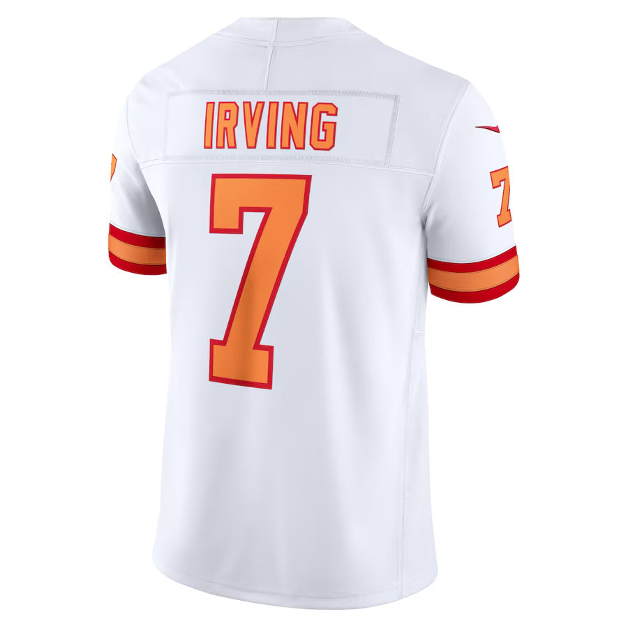 Kdoa TB.Buccaneers #7 Bucky Irving Player White Vapor F.U.S.E. Limited Stitched Jerseys