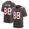 Kdoa TB.Buccaneers #88 Cade Otton Player Pewter Alternate Home Game Stitched Jerseys