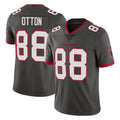 Kdoa TB.Buccaneers #88 Cade Otton Player Pewter Limited Alternate Vapor Home Game Stitched Jerseys
