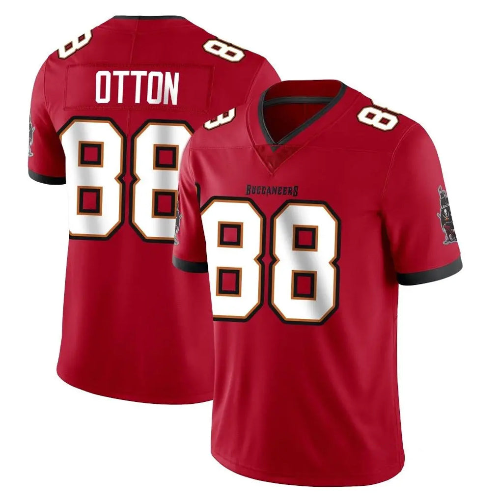 Kdoa TB.Buccaneers #88 Cade Otton Player Red Limited Vapor Home Game Stitched Jerseys