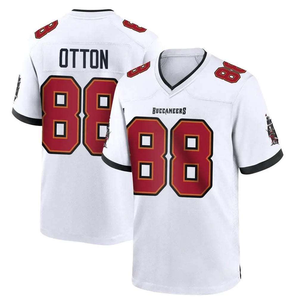 Kdoa TB.Buccaneers #88 Cade Otton Player White Home Game Stitched Jerseys