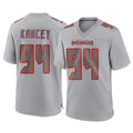 Kdoa TB.Buccaneers #94 Calijah Kancey Player Gray Atmosphere Fashion Home Game Stitched Jerseys