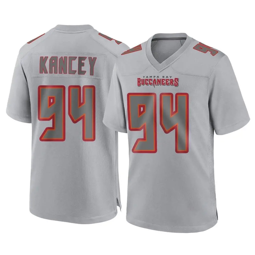 Kdoa TB.Buccaneers #94 Calijah Kancey Player Gray Atmosphere Fashion Home Game Stitched Jerseys