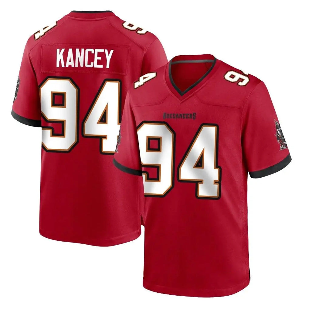 Kdoa TB.Buccaneers #94 Calijah Kancey Player Red Home Game Stitched Jerseys