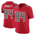 Kdoa TB.Buccaneers #94 Calijah Kancey Player Red Limited Color Rush Home Game Stitched Jerseys