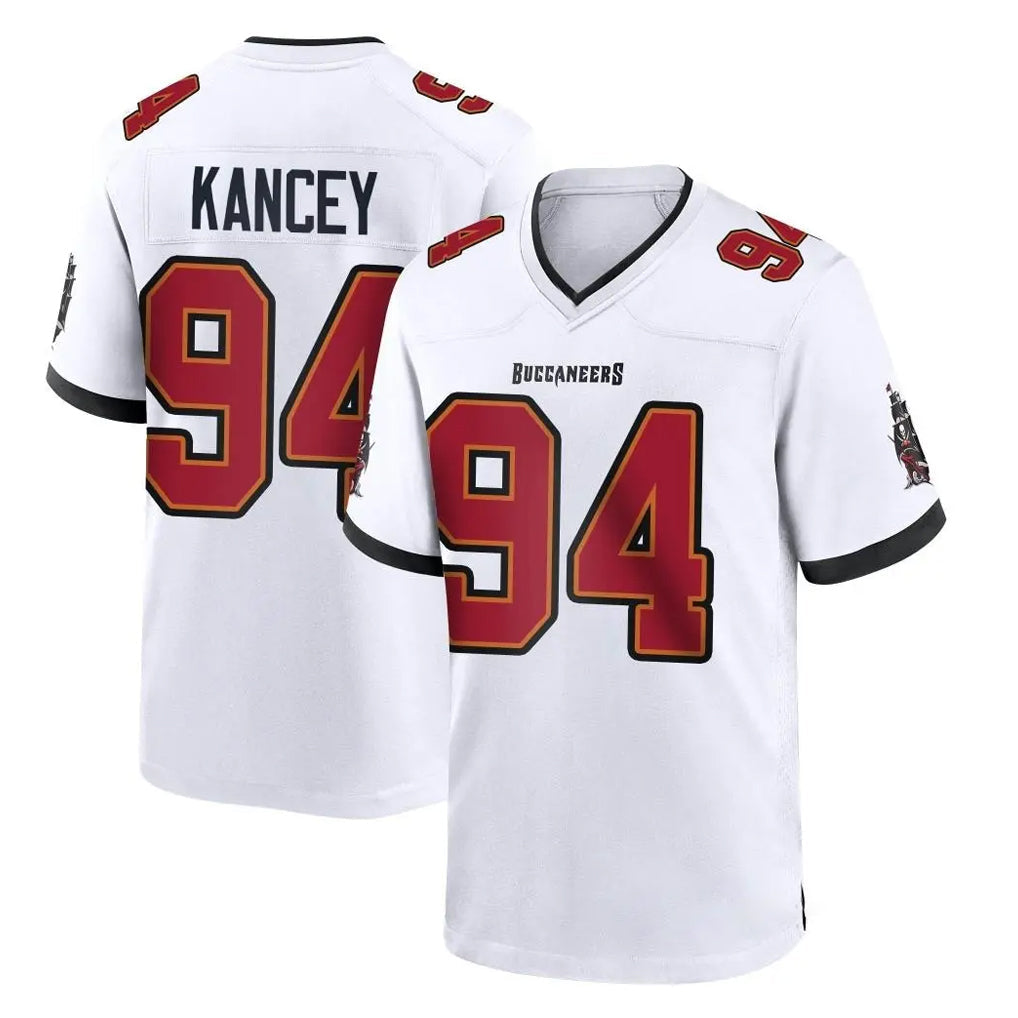 Kdoa TB.Buccaneers #94 Calijah Kancey Player White Home Game Stitched Jerseys