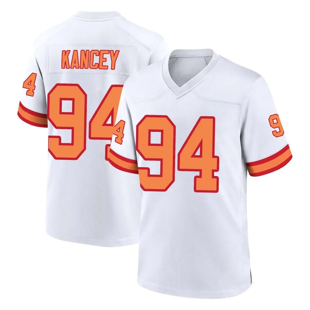 Kdoa TB.Buccaneers #94 Calijah Kancey Player White '76 Home Game Stitched Jerseys