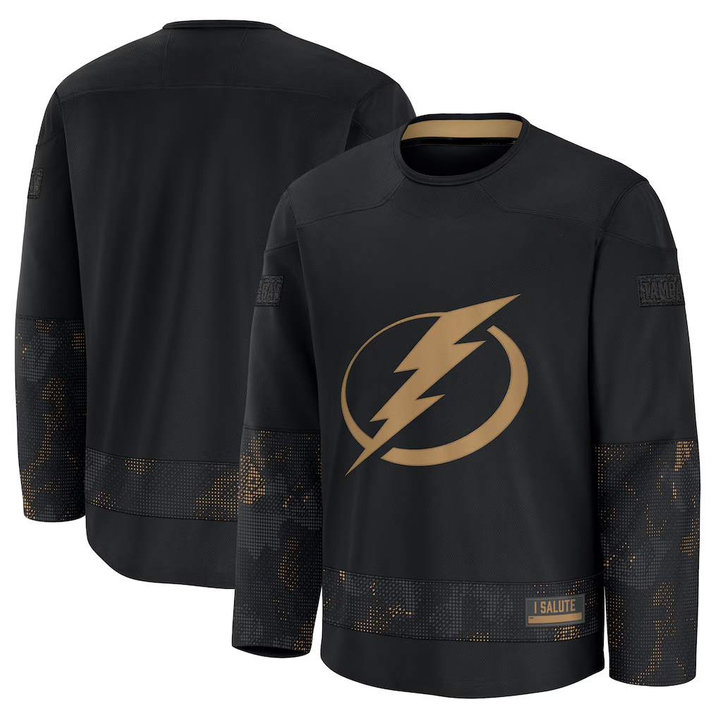 Kdoa TB.Lightning Black 2024 Military Appreciation Practice Jerseys
