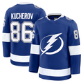 Kdoa TB.Lightning #86 Nikita Kucherov Blue Home Premium Jerseys