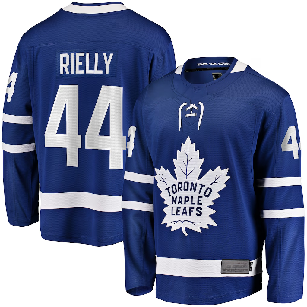 Kdoa T.Maple Leafs #44 Morgan Rielly Blue Home Breakaway Player Jerseys