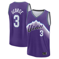 Kdoa U.Jazz #3 Keyonte George Fanatics Purple Fast Break Jerseys - Icon Edition