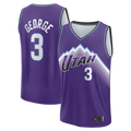 Kdoa U.Jazz #3 Keyonte George Fanatics Purple Fast Break Replica Jerseys - Icon Edition