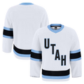 Kdoa U.Mammoth White Away Authentic Pro Jerseys