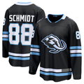 Kdoa U.Mammoth #88 Nate Schmidt Black Home Breakaway Player Jerseys