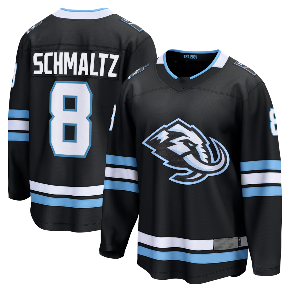 Kdoa U.Mammoth #8 Nick Schmaltz Black Home Breakaway Player Jerseys