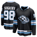 Kdoa U.Mammoth #98 Mikhail Sergachev Black Home Breakaway Player Jerseys