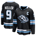 Kdoa U.Mammoth #9 Clayton Keller Black Home Breakaway Jerseys