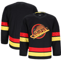 Kdoa V.Canucks Black Alternate Authentic Pro Jerseys