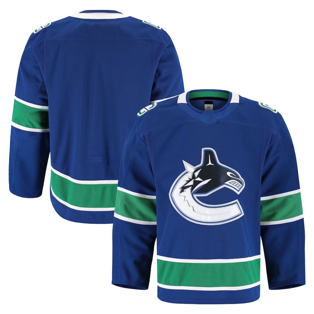 Kdoa V.Canucks Blue Home Authentic Pro Jerseys