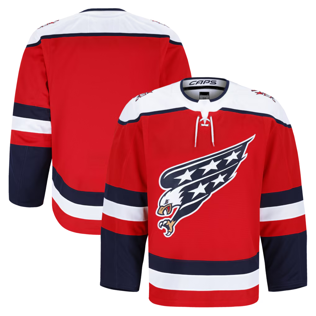 Kdoa W.Capitals Red Alternate Authentic Pro Jerseys