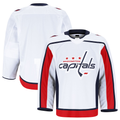 Kdoa W.Capitals White Away Authentic Pro Jerseys