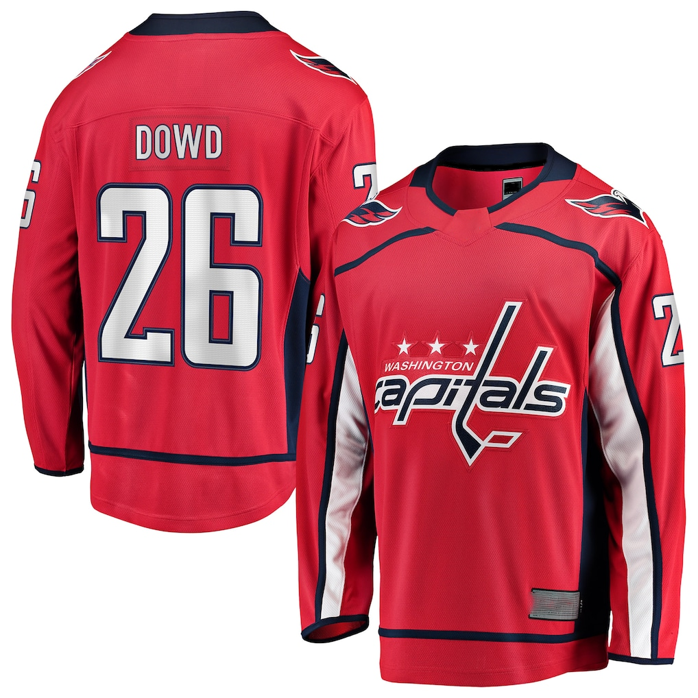 Kdoa W.Capitals #26 Nic Dowd Red Home Breakaway Player Jerseys