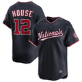 Kdoa W.Nationals #12 Brady House Player Navy Alternate Limited Game Stitched Jerseys