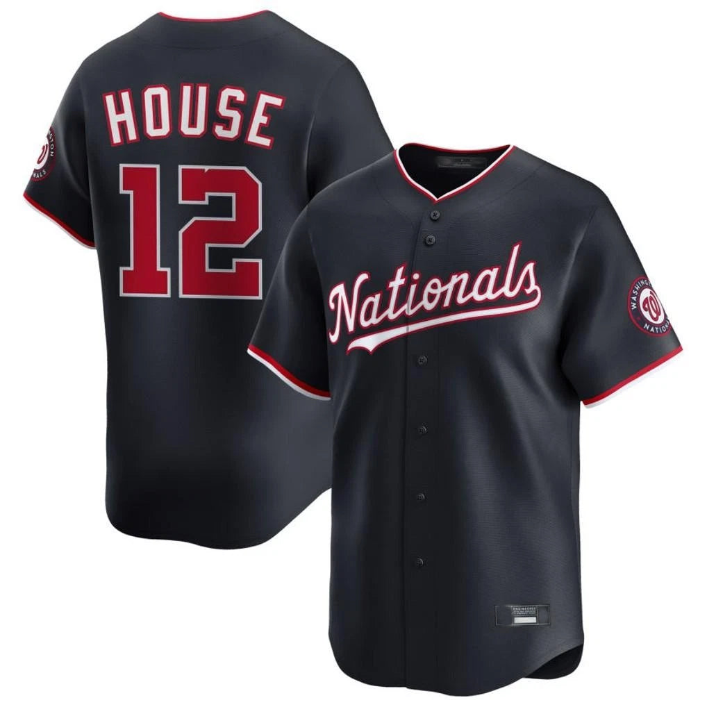 Kdoa W.Nationals #12 Brady House Player Navy Alternate Limited Game Stitched Jerseys