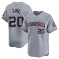 Kdoa W.Nationals #20 Keibert Ruiz Player Gray City Connect Elite Alternate Stitched Jerseys