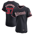 Kdoa W.Nationals #37 Stephen Strasburg Player Navy Elite Stitched Jerseys