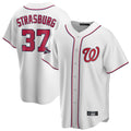 Kdoa W.Nationals #37 Stephen Strasburg Player White Game Stitched Jerseys
