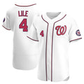 Kdoa W.Nationals #4 Daylen Lile Player White Alternate Elite Stitched Jerseys