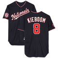 Kdoa W.Nationals #8 Carter Kieboom Player Navy Home Game Stitched Jerseys