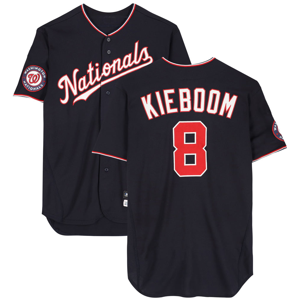 Kdoa W.Nationals #8 Carter Kieboom Player Navy Home Game Stitched Jerseys