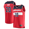 Kdoa W.Wizards #20 Alexandre Sarr Red Fast Break Replica Player Jerseys - Icon Edition