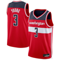 Kdoa W.Wizards #3 Trae Young Red Swingman Jerseys - Icon Edition