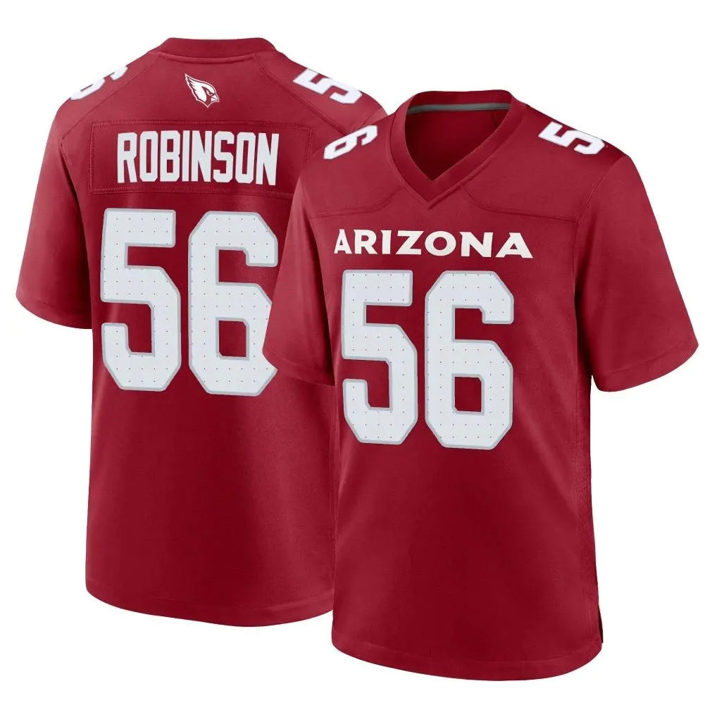 A.Cardinals #56 Darius Robinson Player Cardinal Limited Home Game Kdoa Stitched Jerseys