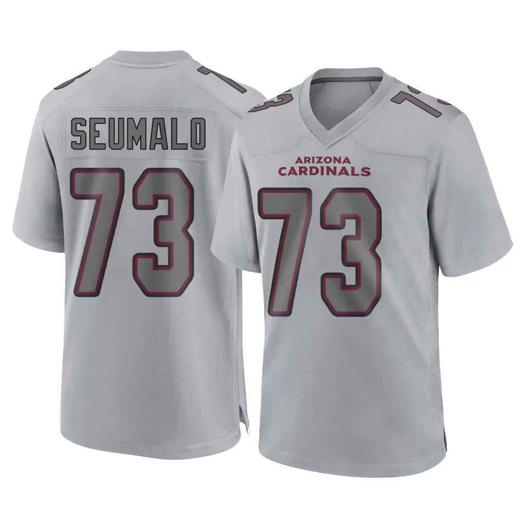 A.Cardinals #73 Isaac Seumalo Player Gray Atmosphere Fashion Home Game Kdoa Stitched Jerseys