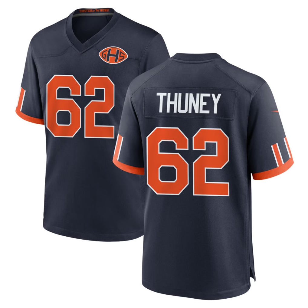 C.Bears #62 Joe Thuney Player Navy 2026 Rivalries Collection Home Game Kdoa Stitched Jerseys