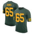 GB.Packers #65 Aaron Banks Player Green Alternate Vapor Home Game Kdoa Stitched Jerseys