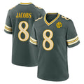 GB.Packers #8 Josh Jacobs Player Green 2026 Rivalries Collection Home Game Edoa Stitched Jerseys