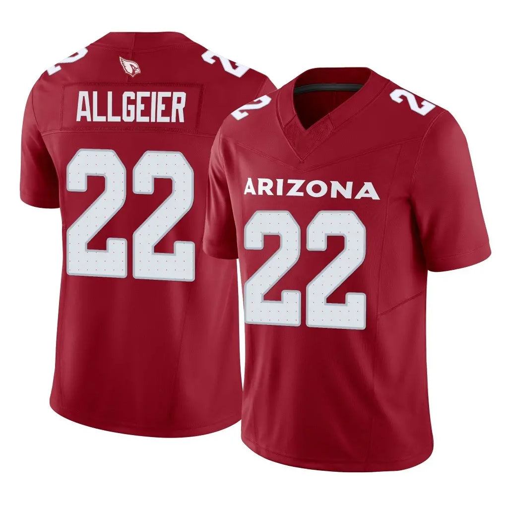 A.Cardinals #22 Tyler Allgeier Player Cardinal Vapor F.U.S.E. Limited Home Game Kdoa Stitched Jerseys