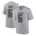 A.Falcons #6 Nick Folk Player Gray Fashion Home Game Kdoa Stitched Jerseys