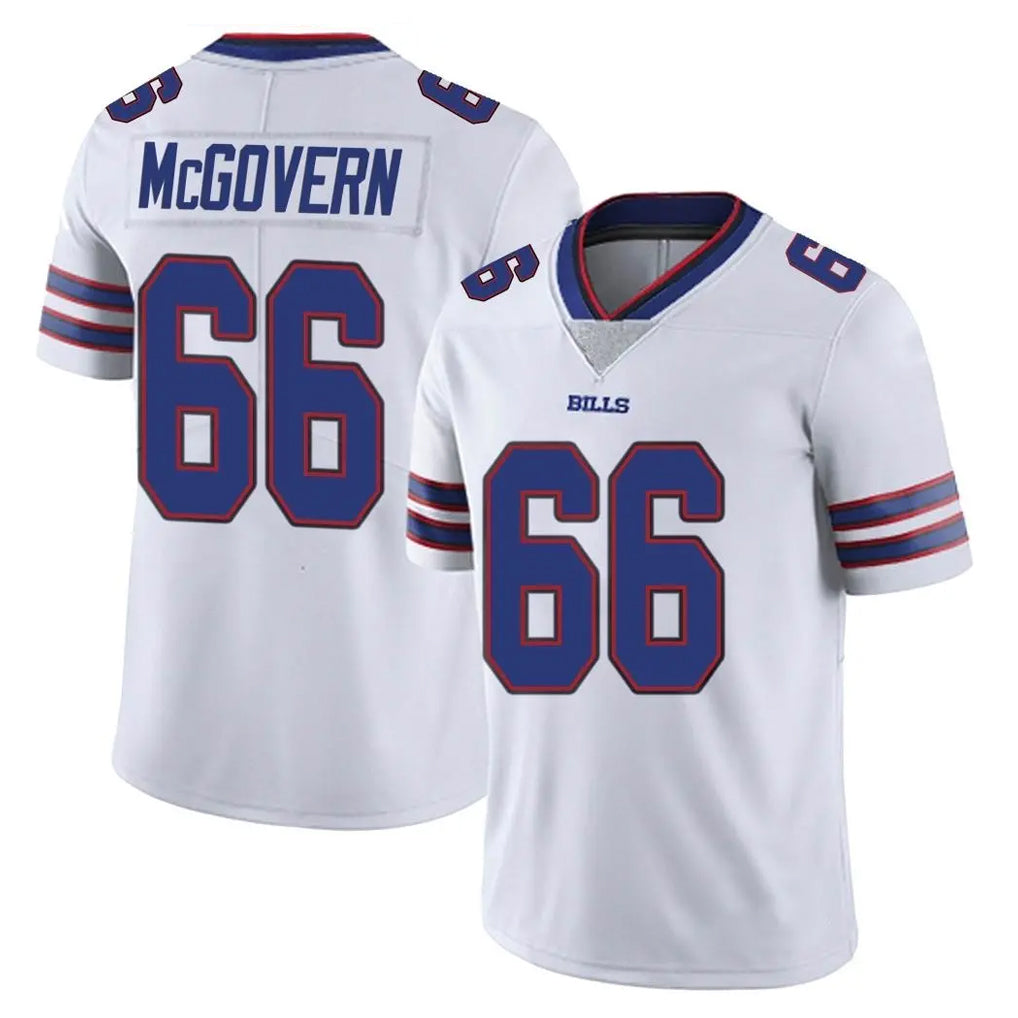 B.Bills #66 Connor McGovern Player White Vapor Untouchable Limited Kdoa Stitched Jerseys