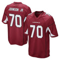 A.Cardinals #70 Paris Johnson Jr. Player Cardinal Home Game Kdoa Stitched Jerseys
