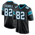 C.Panthers #82 Tommy Tremble Player Black Game Kdoa Stitched Jerseys