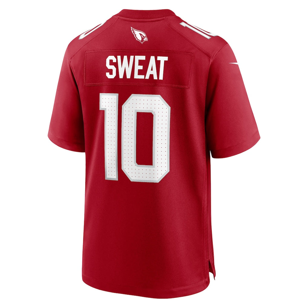 Kdoa A.Cardinals #10 Josh Sweat Cardinal Team Game Jersey