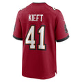 Kdoa TB.Buccaneers #41 Ko Kieft Red Game Player Jersey