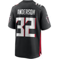 Kdoa A.Falcons #32 Jamal Anderson Black Game Retired Player Jersey